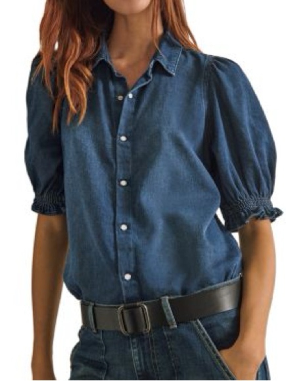 ba&sh Honey denim shirt